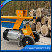 Mesin Pemroses Kayu Bakar Listrik 8 Ton, Desain Horizontal Stabil, Motor Berperingkat IP54