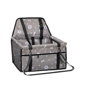 Best-seller <span class=keywords><strong>Siège</strong></span> rehausseur de voiture écologique pour <span class=keywords><strong>chien</strong></span> Matériau Oxford durable Motif animal Vente en gros <span class=keywords><strong>Siège</strong></span> <span class=keywords><strong>auto</strong></span> protecteur avant - Product Image 3