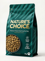 Emballage alimentaire pour animaux personnalisé avec valve et fermeture éclair, pochette à fond plat pour nourriture pour chiens, chats et animaux de compagnie, sac de 1 kg, 5 kg