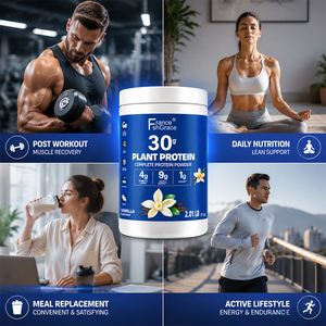 Poudre de protéines de haute qualité pour une peau jeune et la récupération des articulations chez l'adulte, supplément de protéines végétales en poudre - Product Image 2