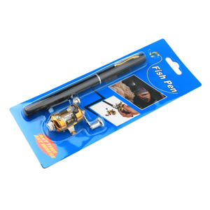 Lightweighted <strong>Mini</strong> Portable <strong>Pocket</strong> <strong>Fish</strong> <strong>Pen</strong> Aluminum Alloy <strong>Fishing</strong> <strong>Rod</strong> Child <strong>Rod</strong> - Product Image 3