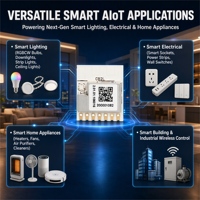Modul RF Nirkabel CB2L Tuya Smart Berdaya Rendah, Modul Wi-Fi Bangunan & Rumah Pintar