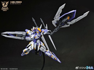 SNAA Aegis Knight Acilles Round Table Knights 1/144 Kit <span class=keywords><strong>de</strong></span> Modelo <span class=keywords><strong>de</strong></span> Anime en PVC - Product Image 4