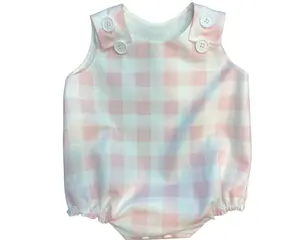 厂家直销新生女婴连身裤可爱纯棉婴儿连身衣