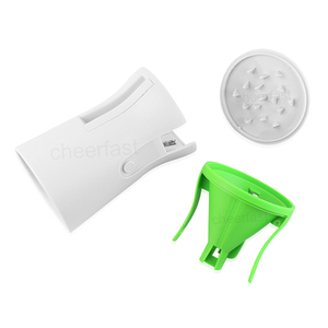 Spedizione rapida con Logo personalizzato zucchine Spiralizer bianco e verde per tagliatelle vegetariane Spiralizer di verdure - Product Image 3