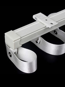 Nouvelle Tendance Rail de Rideau en Alliage d'Aluminium à Plis Ondulés en Forme de S pour Rideaux Transparents - Product Image 4