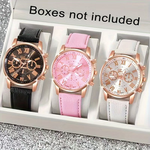 <span class=keywords><strong>Montre</strong></span> pour <span class=keywords><strong>femme</strong></span> avec bracelet <span class=keywords><strong>tendance</strong></span>, <span class=keywords><strong>montre</strong></span> classique à trois aiguilles, trois couleurs au choix, ensemble de bijoux bracelet pour <span class=keywords><strong>femme</strong></span>, <span class=keywords><strong>montre</strong></span> à quartz - Product Image 2