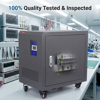 Transformateur d'isolement triphasé de type sec, transformateur abaisseur à haut rendement, enroulement en cuivre pur pour machines CNC