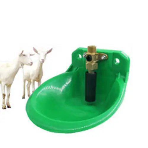 Usine Offre Spéciale Nouveau PP En Plastique Chèvre Potable Bol Buveur D'eau Mouton Chèvre Abreuvoir Abreuvoirs Pour Moutons