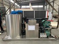 Máquina de Hielo en Escamas Haiyue de 5 Toneladas para Pesca, Fabricante de Hielo en Escamas con Certificación CE, Máquina Industrial y Comercial para Hacer Hielo en Escamas