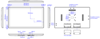 Tablet PC Interactiva de Alto Rendimiento de 24 Pulgadas, 1080p, Android 16, Wi-Fi, USB Tipo-C