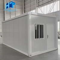 Dortoir pliable modulaire préfabriqué Petite maison pliable Conteneur pliable Maison préfabriquée avec toilettes
