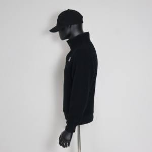 Doger Custom Winter <strong>Fluffy</strong> Hoodie Casual <strong>Oversize</strong> Warm Sweatshirt Button-up Stand Neck <strong>Jumper</strong> Sherpa Fleece Pullover Top - Product Image 4