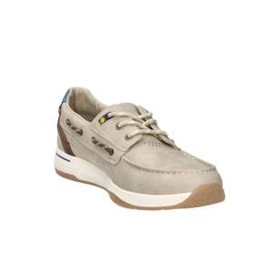 Chaussures bateau à lacets pour homme Lumberjack, beige, taille 42, imperméables, décontractées - Product Image 4