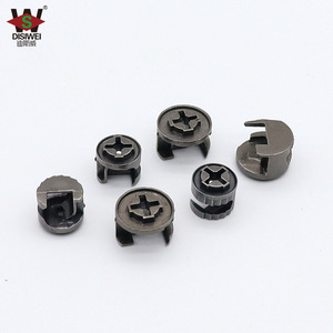 Disiwei Cap 3 en 1, charnière excentrique 12mm 15mm, noir mat, pour porte d'armoire - Product Image 4