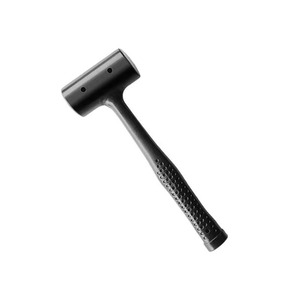 Martello in gomma a buon mercato di colore nero - Product Image 1