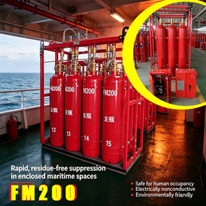 Sistema Interno Marino de Extinción de Incendios FM200, Equipo de Extinción de Incendios con Heptafluoropropano Marino HFC-227ea - Product Image 2