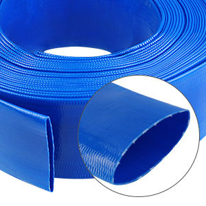 Manguera Plana de PVC de Alta Presión, Resistente a la Corrosión, Ligera y Lisa, para Riego Agrícola, de 2, 4, 6 y 12 Pulgadas (65 y 100 mm) - Product Image 3