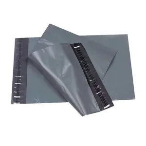 Black/Grey Custom Printed Plastic Poly Mailer Waterproof Courier Recycle Mailing Bags