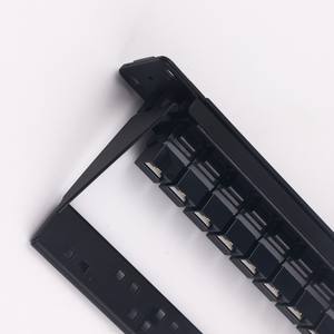 Высокопрочная Стальная Патч-панель SPCC | Вертикальный кабель Mgmt + заземление | Универсальная пустая опора - Product Image 2