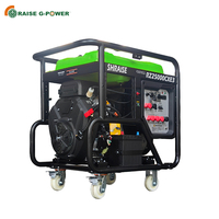 RAISE G POWER 20KW Briggs & Stratton Engine 220V/380V Démarrage électrique Générateur essence refroidi par air avec démarrage automatique