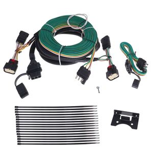 Trailer Wiring <b>Harness</b> 4 Pin 1.5 M PVC Insulated IP65 For Jeep Wrangler JL 2018-2024 - Product Image 1