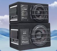 Subwoofer Super Puissant pour Modification Audio Automobile – Haut-parleur Actif Haute Performance pour Voiture (Export)