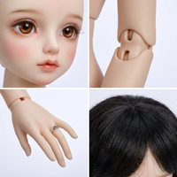 Poupée BJD Anime Personnalisée OEM, Échelle 1/4 1/6, en Résine, Articulée, Faite à la Main, avec Visage Peint, Jouet de Collection Fantaisie de Designer, Direct Usine