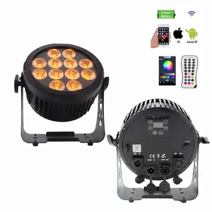 L-115 High-end Outdoor WIFI Battery 12x18w Rgbwa Uv 6in1 Led Par Can Stage Lights