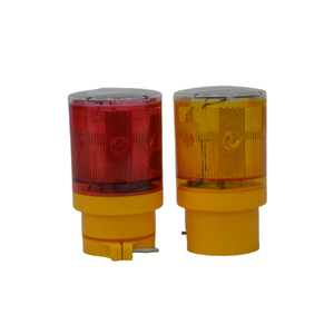 UT-LZ05 không thấm nước tháp gắn nón giao thông/rào cản năng lượng mặt trời nhấp nháy cảnh báo ánh sáng đèn hiệu - Product Image 2