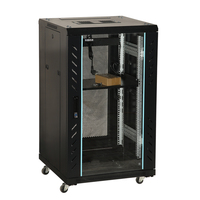 Conception d'usine Armoire réseau 42u 19 pouces Support de serveur internet Telecom 42u debout au sol