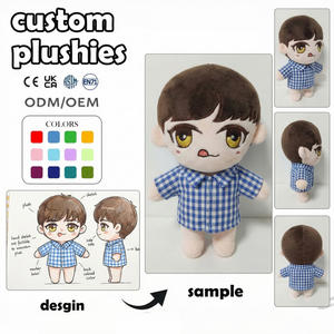 Fabricante de Juguetes de Peluche Personalizados, Mini Axolotl Antiestrés, Juguetes de Ganchillo Amigurumi, Panda Rojo, Dla Kota, Corgi, Cumpleaños, Forro de Malla - Product Image 5