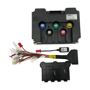 QS MOTOR Kit de <span class=keywords><strong>conversion</strong></span> de moteur de moyeu de roue de scooter électrique de vélo électrique de 16 pouces 8000W Vitesse maximale 120 km/h - Product Image 4