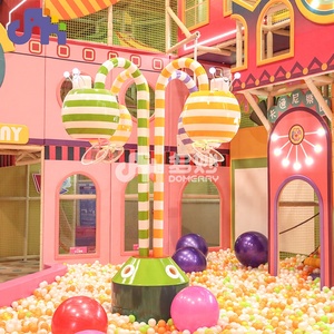 Domerry nuovo design custom commerciale soft play set di attrezzature per interni scivolo parco <span class=keywords><strong>giochi</strong></span> palla gioco da biliardo per bambini - Product Image 4