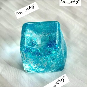Maltose Squishy Slow <b>Rebound</b> Stress Relief Cube Toy, Flashing Mini Cube - Product Image 4