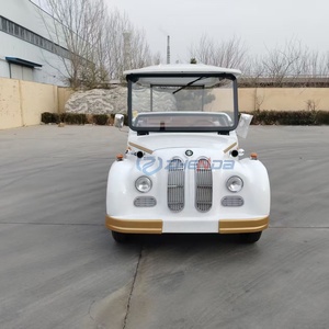 Vehículo Eléctrico de 14 Plazas, Carro de Golf Turístico, Auto Clásico Retro Eléctrico, Homologado para Circular por la Calle - Product Image 3