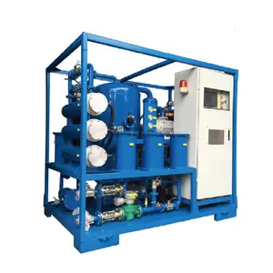 High vacuum hydraulic oil cleaning machine filter oil centrifuge separator waste oil recycling machine