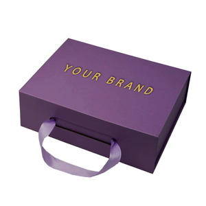 Custom <b>Large</b> Luxury Handbag Shape Rigid Eco-Friendly <b>Gift</b> <b>Box</b> UV Finish Custom Logo for Cosmetic Apparel Holiday Business <b>Gifts</b> - Product Image 5