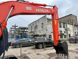 Pelle pelleteuse Hitachi EX120 d'occasion poids en ordre de marche de 12 tonnes avec moteur et composants de la pompe Prix de vente - Product Image 3