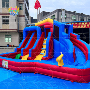 Maison gonflable gonflable Spider Man avec toboggan AirFunPro bâche en PVC écologique location de fêtes commerciales - Product Image 3