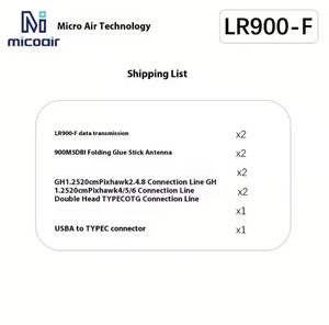 Radio de télémétrie LoRa MicoAir LR900-F / LR900-P 900 MHz pour drones, longue portée 30 km, accessoire RTK de remplacement pour RFD900/P900 - Product Image 6