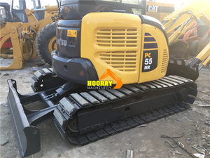 Miniexcavadora Komatsu Pc55/Pc55mr-2 Usada con Certificación CE, Modelo 2018, 5.5 Toneladas, con Bandas de Goma - Product Image 3