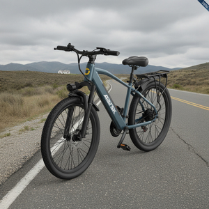 Vélo électrique Aairsk EU S800 26'' 250W 7 vitesses, moteur sans balais, cadre en acier au carbone, suspension avant, VTT S800, transmission 7 vitesses - Product Image 4