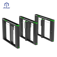 Portillon tournant automatique durable Ankuai AKT327 pour les bureaux, les installations publiques et les entrées de bâtiments modernes