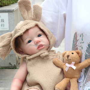 Muñeca <span class=keywords><strong>Reborn</strong></span> de Silicona Sólida al por Mayor Bebé de Silicona Completa Suave de 16 Pulgadas Kits de Muñecas <span class=keywords><strong>Reborn</strong></span> Hechas a Mano Muñecas Bebé Recién Nacido Realistas - Product Image 1