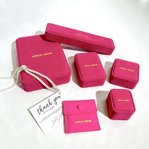 Sieraden Geschenkdoos Caja Para Joyas Al Por Mayor Caja De Anillo Sieraden Doos Verpakking Ketting Armband Hanger Ring Box Sieraden - Product Image 5