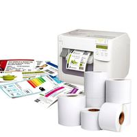 Étiquettes en PP brillantes/mates sur mesure en gros pour imprimantes jet d'encre TM-C3500, C7500 et C6500