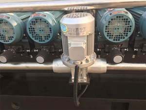 Machine à biseauter verticale pour le polissage du verre intégrée certifiée CE Fabricants de bordures Ventes directes avec composant de moteur de base - Product Image 2