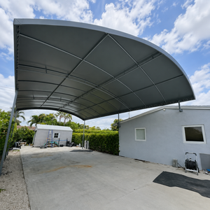 Pergola de jardin autoportante moderne en aluminium rétractable et écologique, auvent de <span class=keywords><strong>carport</strong></span>, taille personnalisée, pour parking extérieur, cour et <span class=keywords><strong>terrasse</strong></span> - Product Image 2