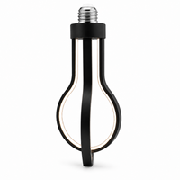 Ampoule LED décorative en forme de goutte d'eau NEXcell 10W, culot E26 ou E27, pour éclairage suspendu de café ou d'hôtel